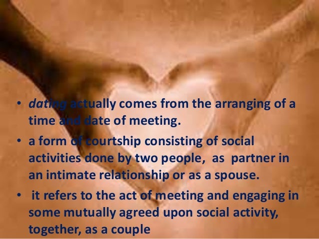 Is Dating And Courtship Important In A Relationship Is Dating And Courtship Important In A Relationship